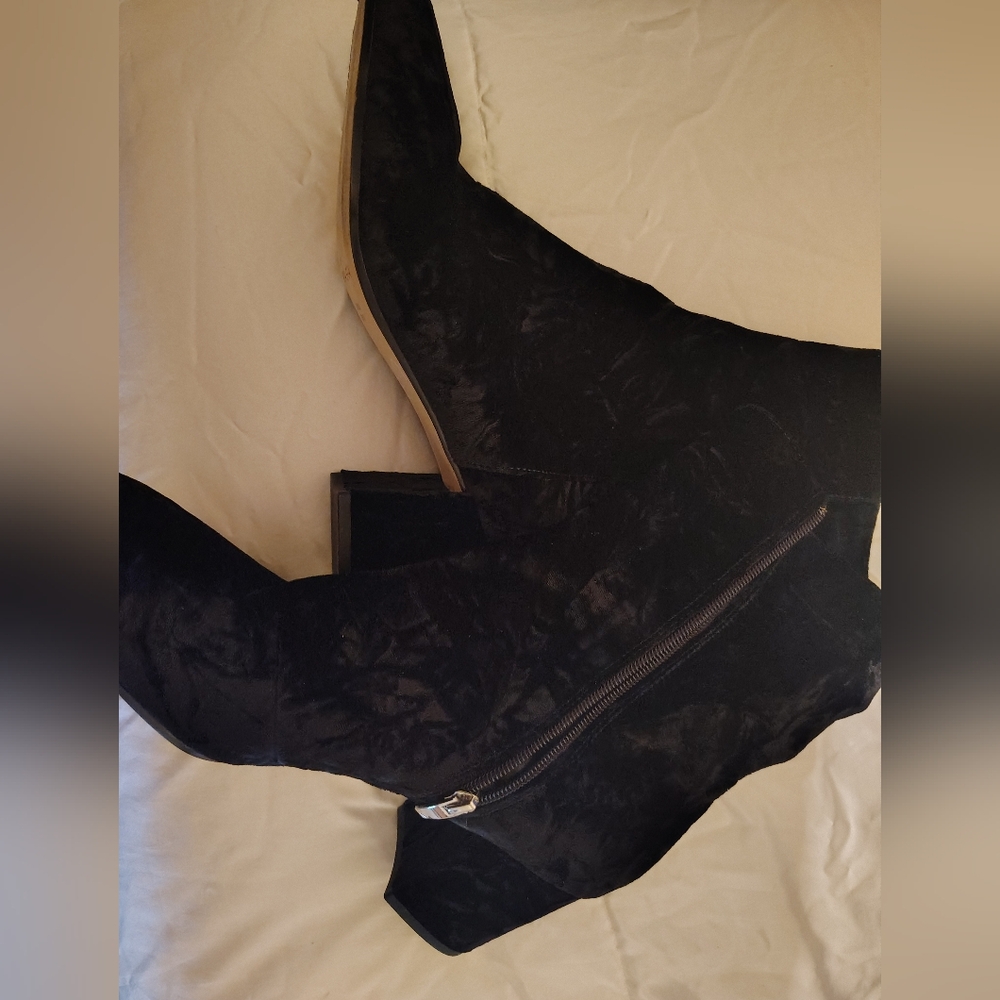 Via Spiga Black Ankle Boots